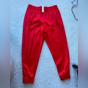 NWT Alice & Olivia Sz XL joggers in paprika